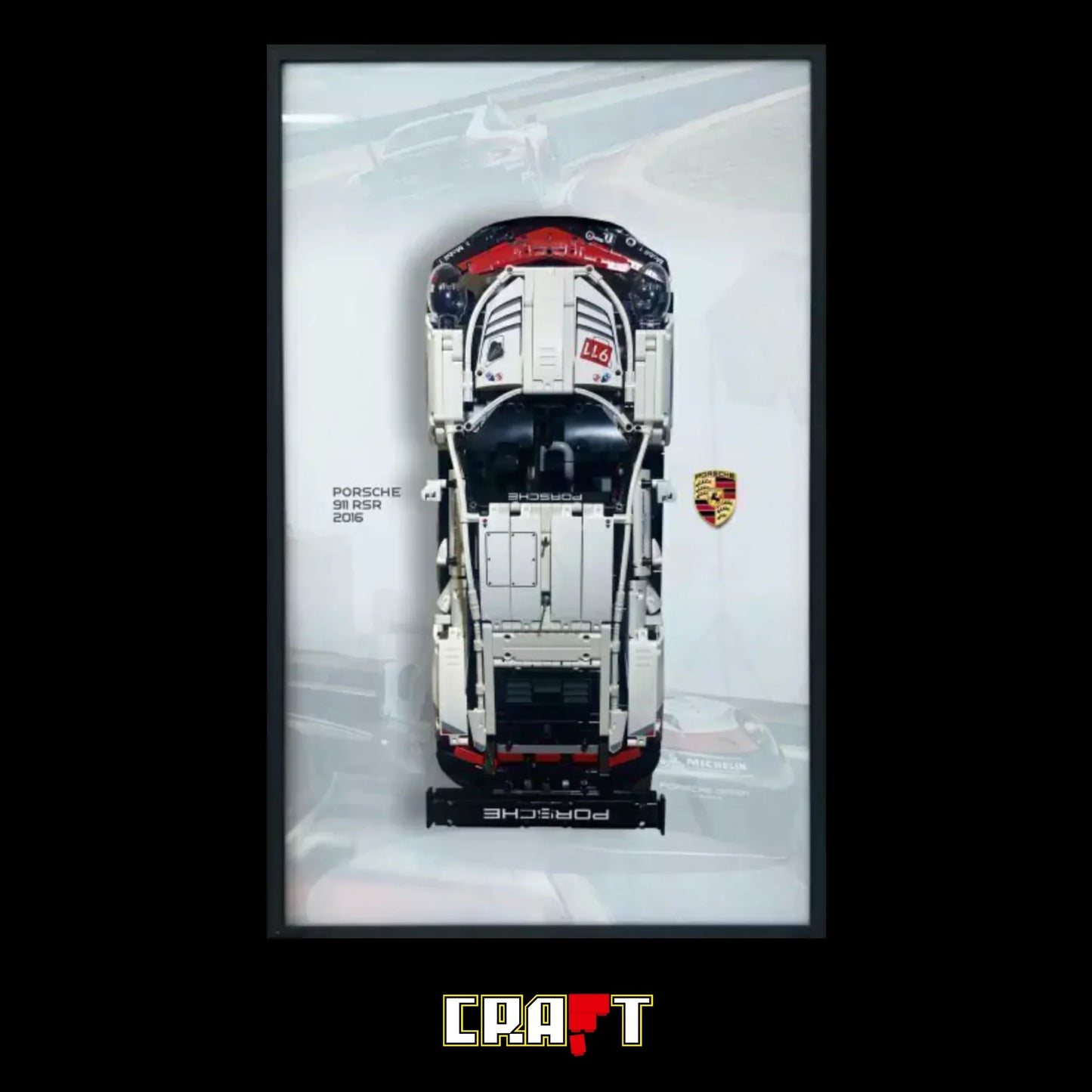 Quadro de Acrílico - Porsche 911 RSR
