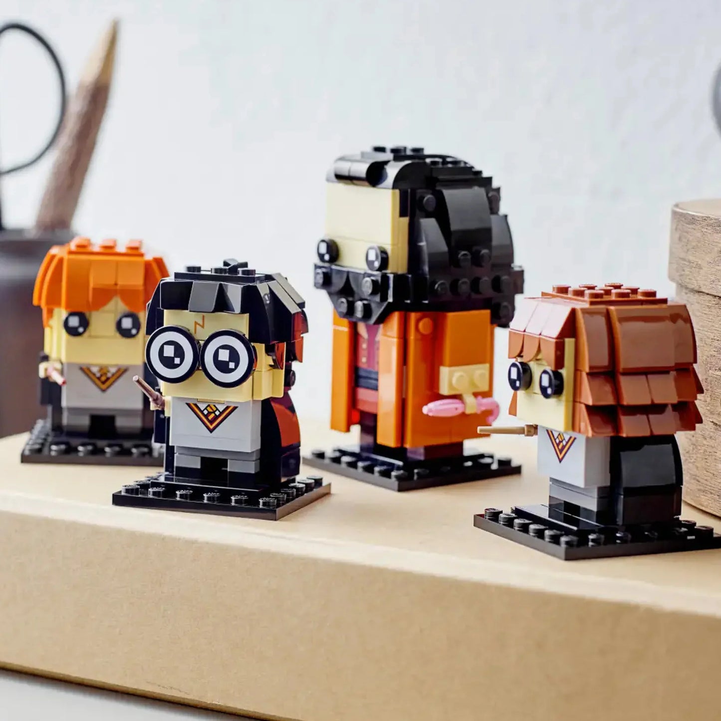 Harry, Hermione, Ron e Hagrid (466 peças)