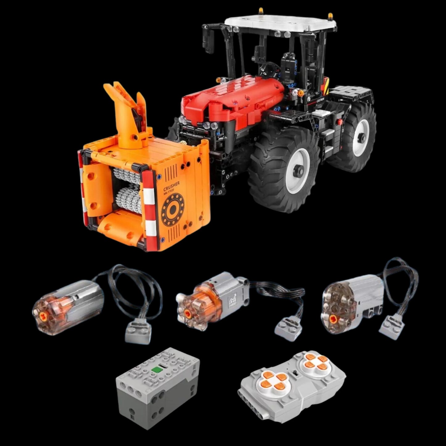 Trator Multifuncional 4-em-1 (2716 peças)