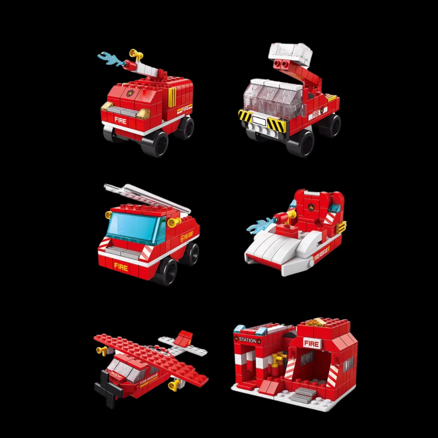 Viatura de Bombeiros (1000 peças)