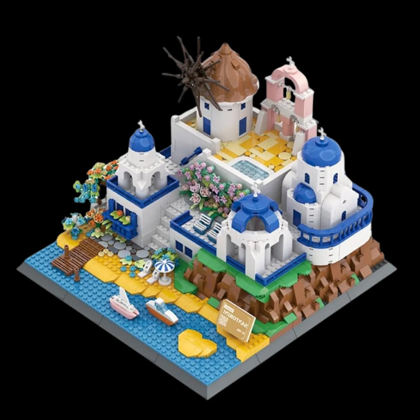 Ilha de Santorini - Grécia (1372 peças)