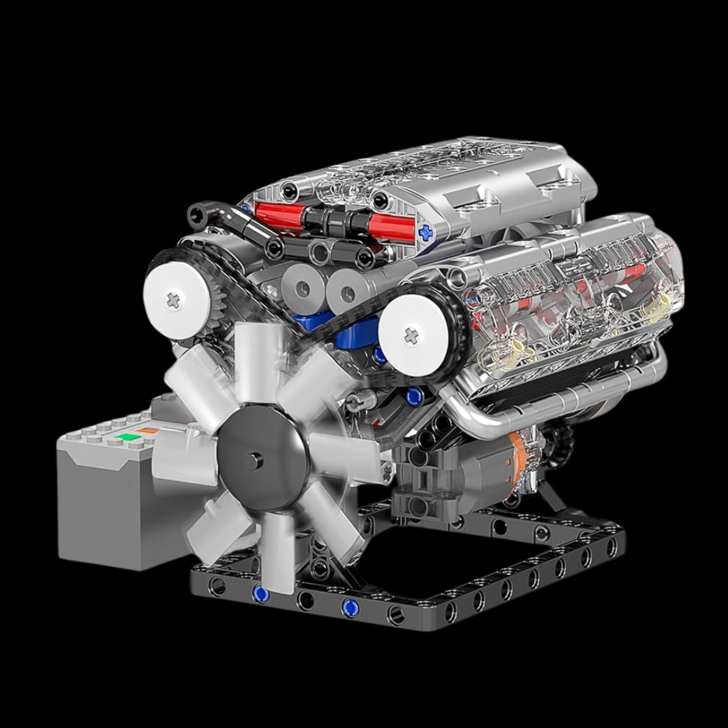 Motor V8 (535 peças)