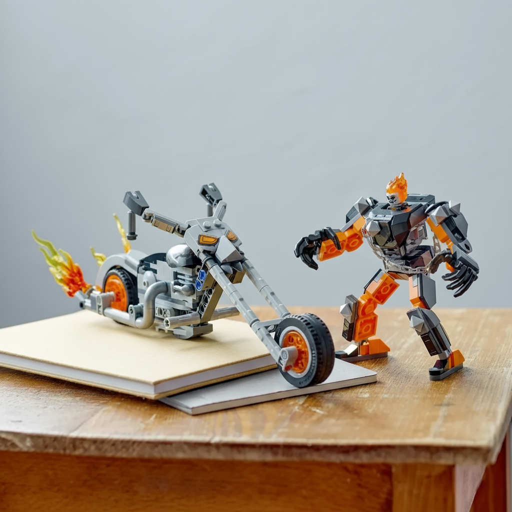 Motoqueiro Fantasma (264 pçs)