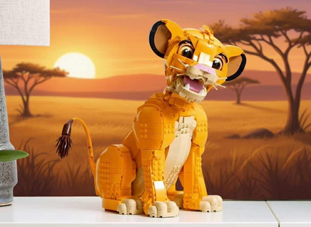 Simba, o Rei Leão (1445 peças)