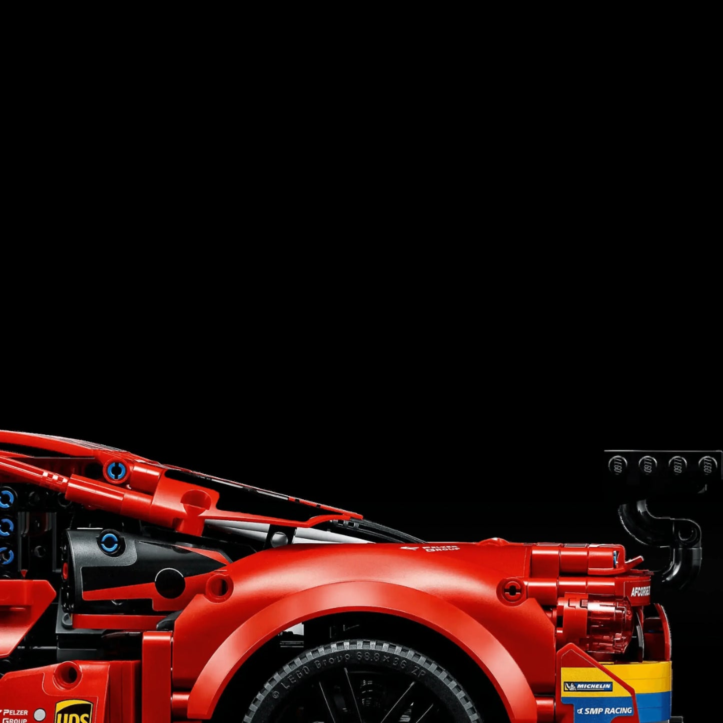 Ferrari 488 GTE (1677 pçs) OFF - Brics Craft
