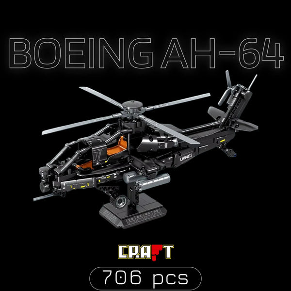 Helicóptero Apache AH-64 Coaxial De 3.5 Canales RTF – Incluye Mando, Batería LiPo Y Cable USB, Tamaño 250 Mm, Vuelo Estable Para Principiantes