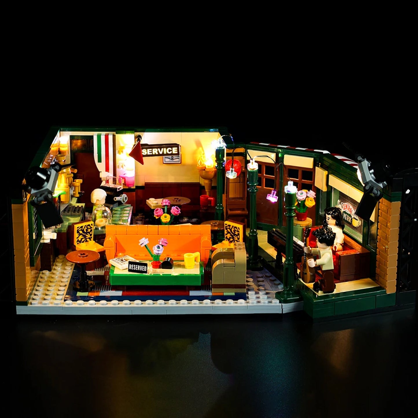 Iluminação para Central Perk - Friends