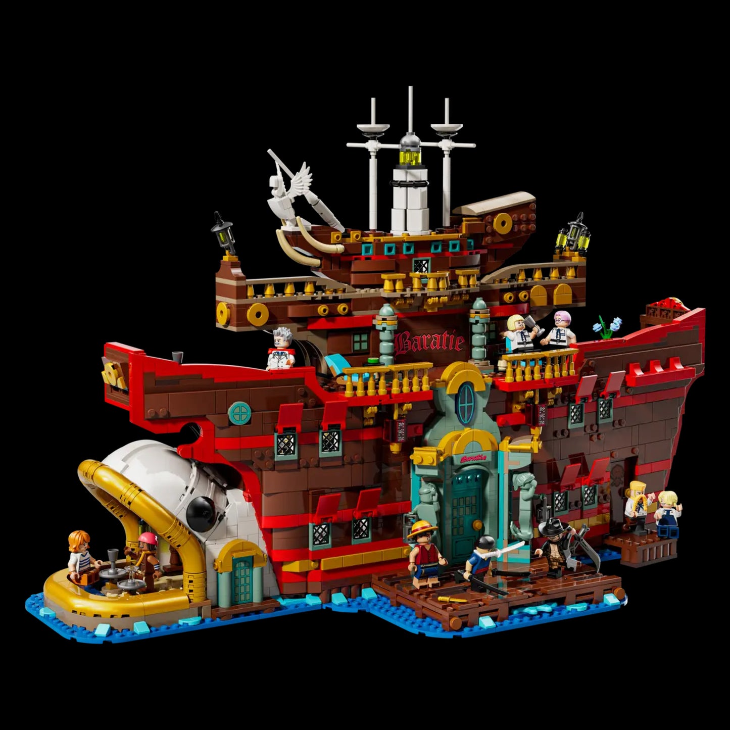 One Piece - Restaurante Flutuante (3402 peças)