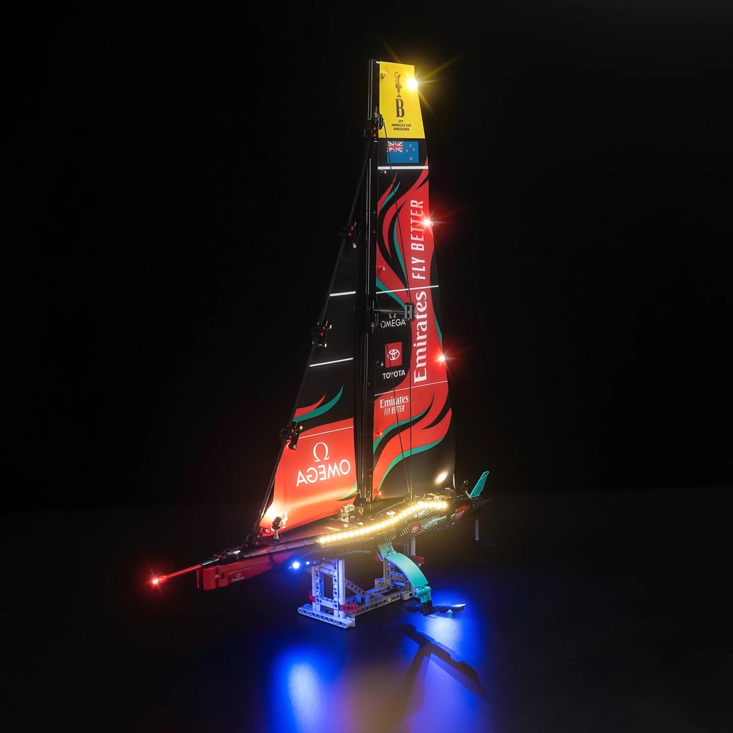 Iluminação para Veleiro Emirates - Time Nova Zelândia AC75