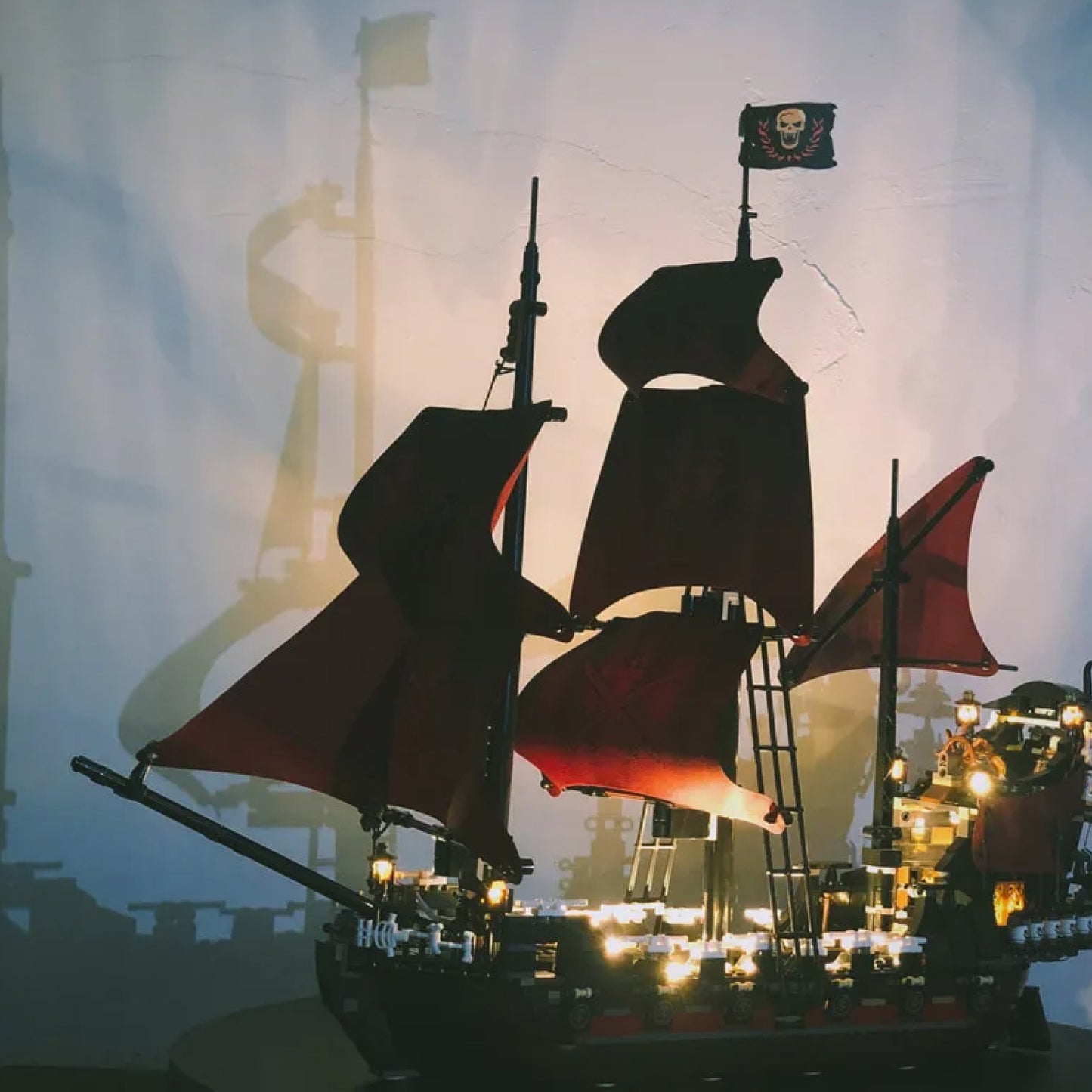 Iluminação para Navio Vingança da Rainha Ana