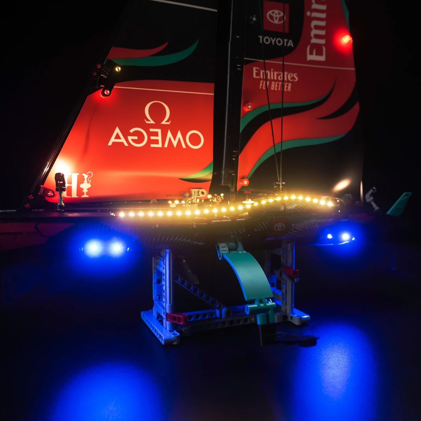 Iluminação para Veleiro Emirates - Time Nova Zelândia AC75
