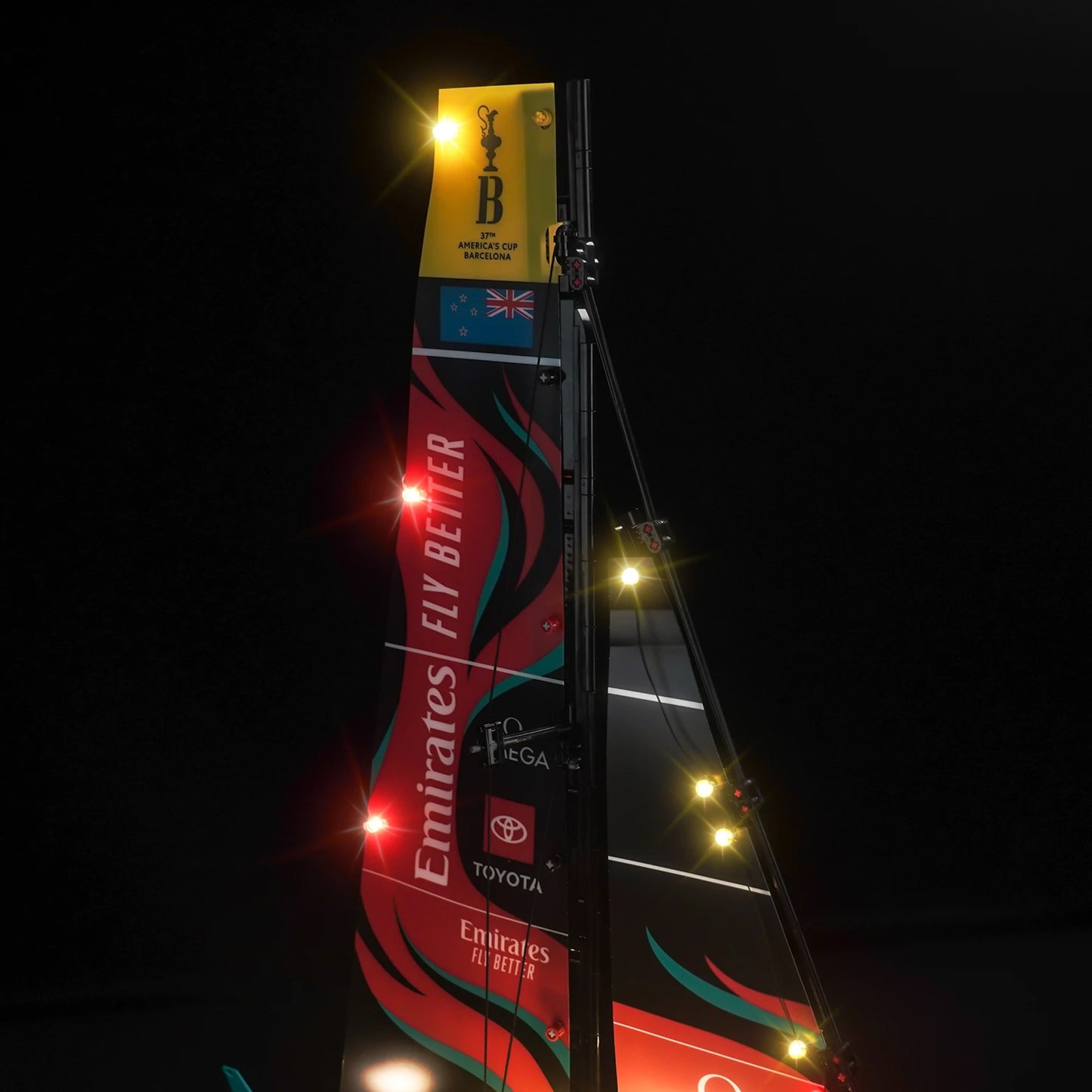 Iluminação para Veleiro Emirates - Time Nova Zelândia AC75