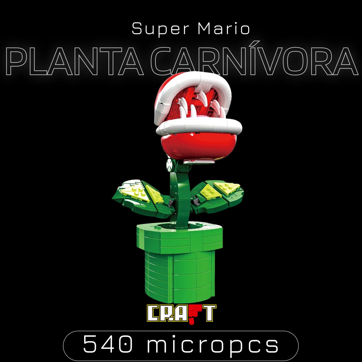 Super Mario - Flowers & Plants (1.901 micro-peças)