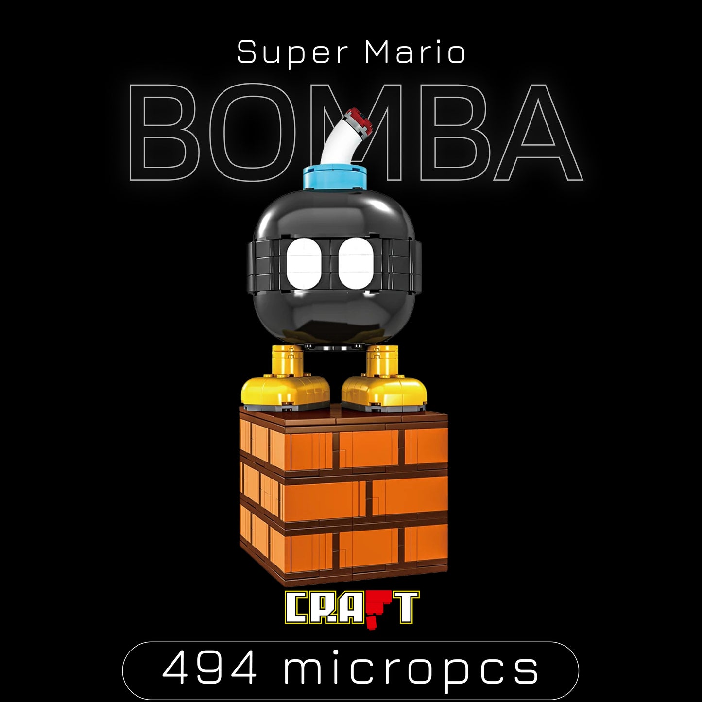 Super Mario - Flowers & Plants (1.901 micro-peças)