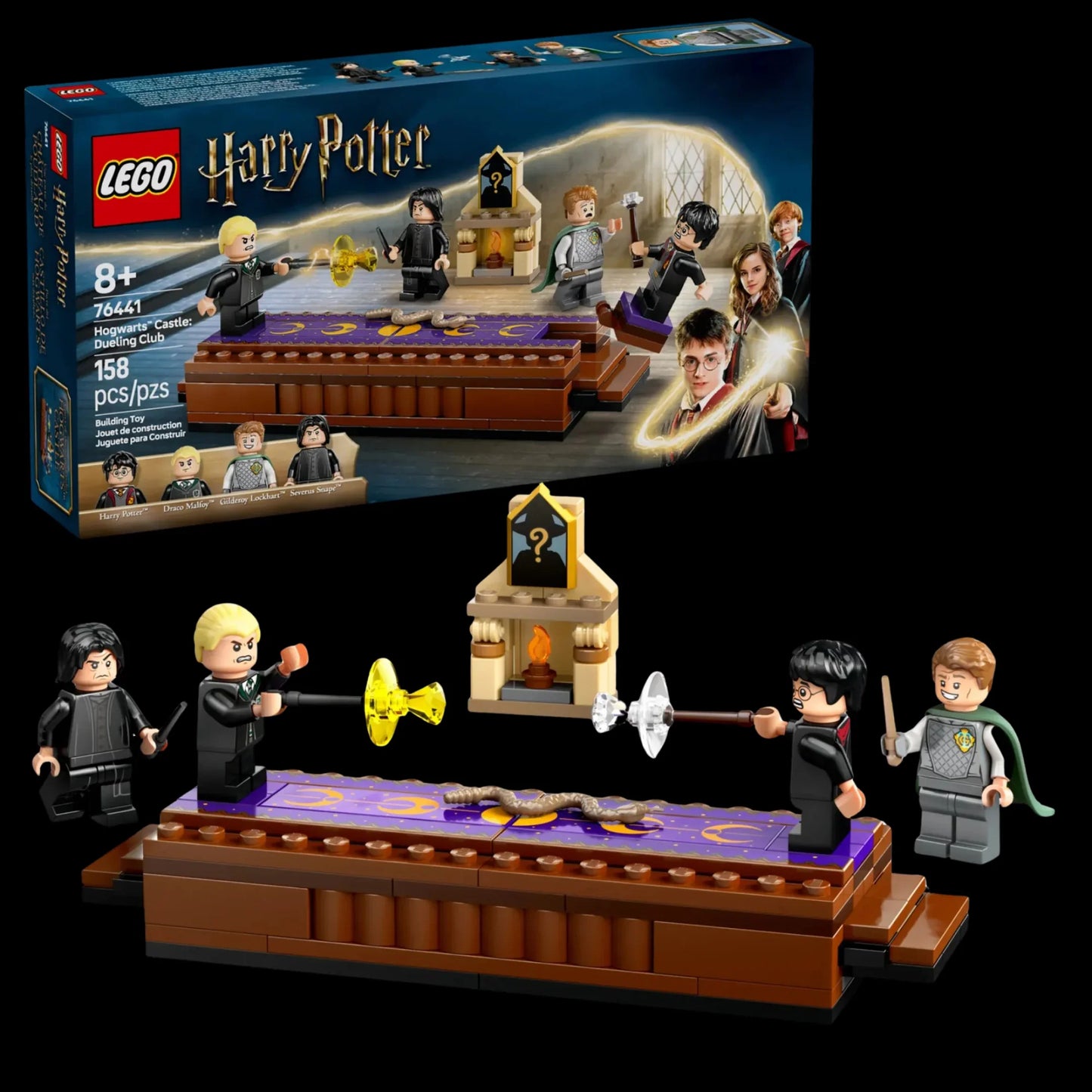Harry Potter - Castelo de Hogwarts: Clube de Duelos (158 peças)