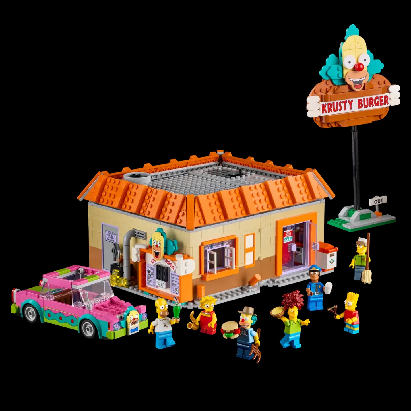 Os Simpsons - Krusty Burger (1635 peças)
