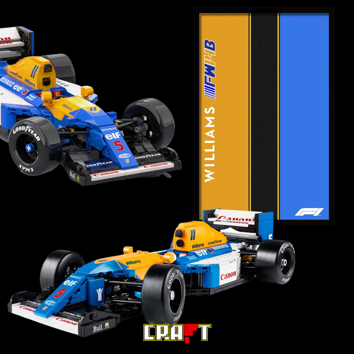 Quadro Fosco – Fórmula 1 Williams FW14B