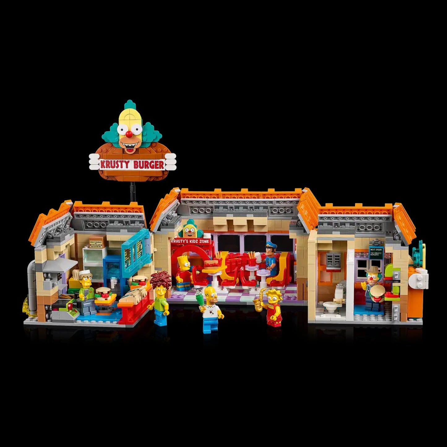 Os Simpsons - Krusty Burger (1635 peças)