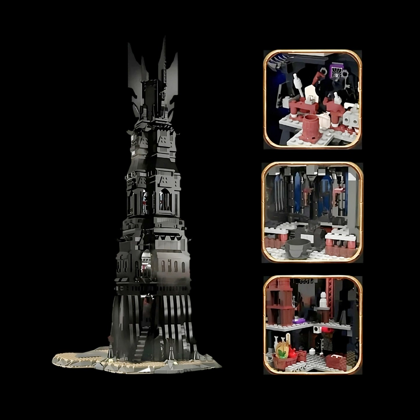 O Senhor dos Anéis - Torre de Orthanc (2359 peças)