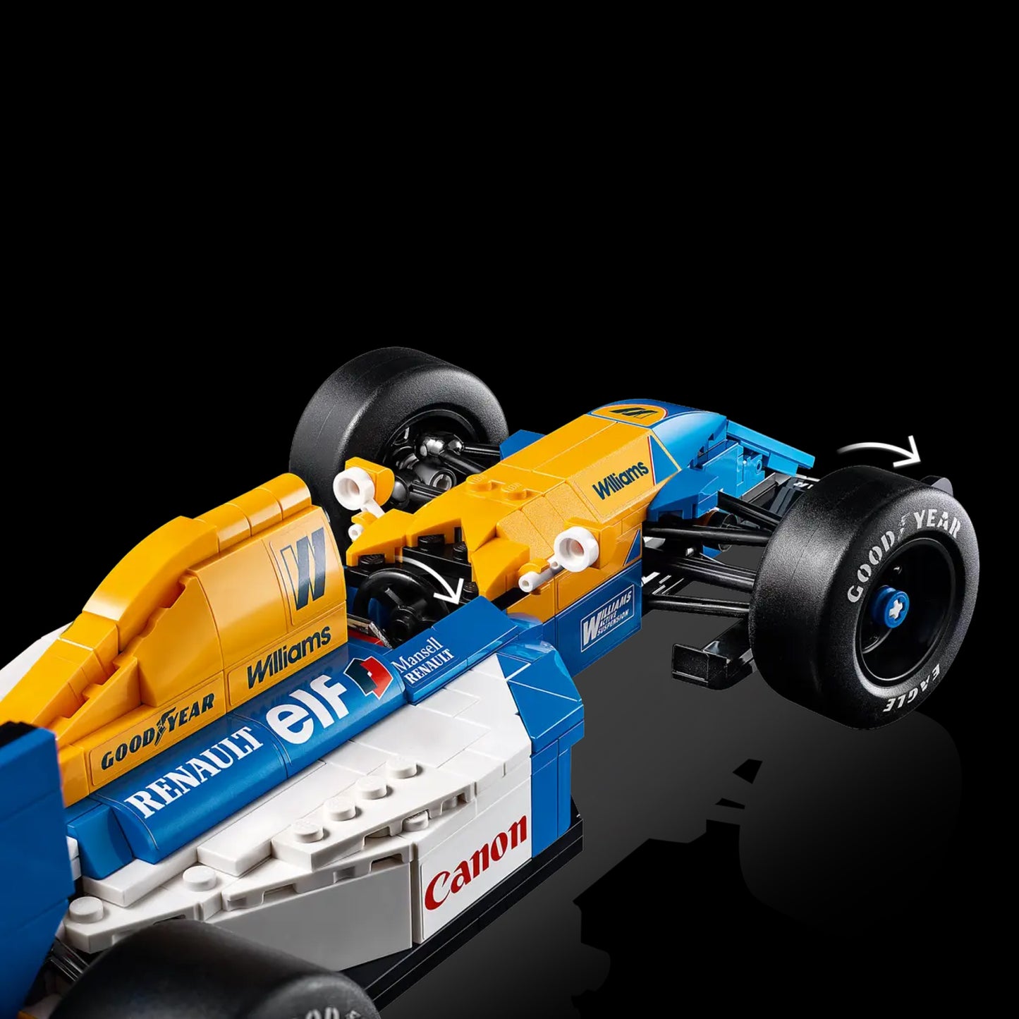 Carro de Fórmula 1 - Williams FW14B (799 peças)