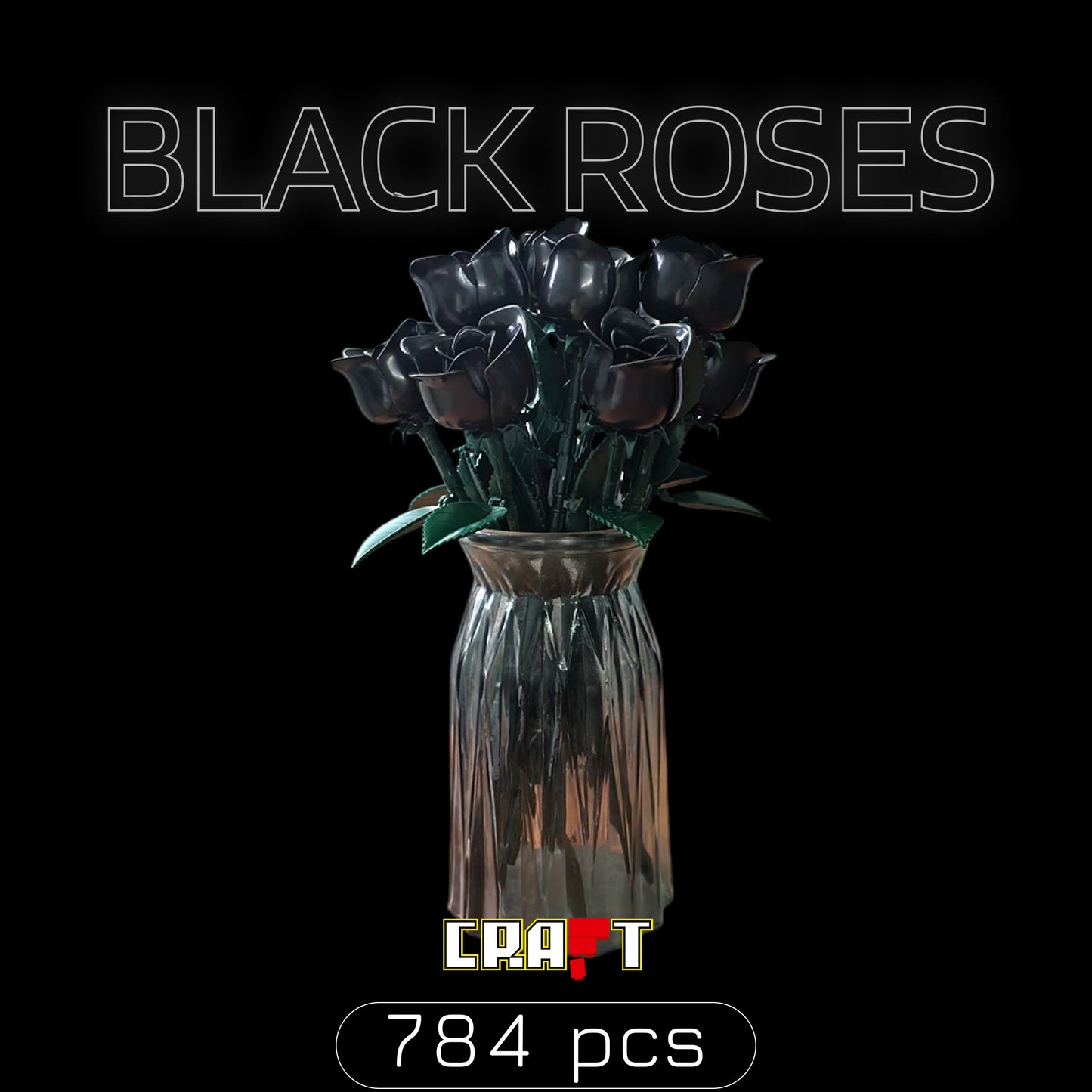 Black Roses (784 peças)
