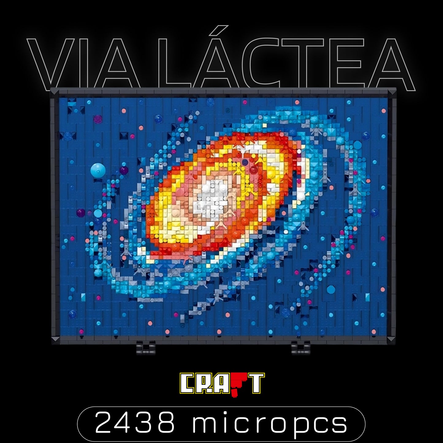 Via Láctea (2438 micro-peças)