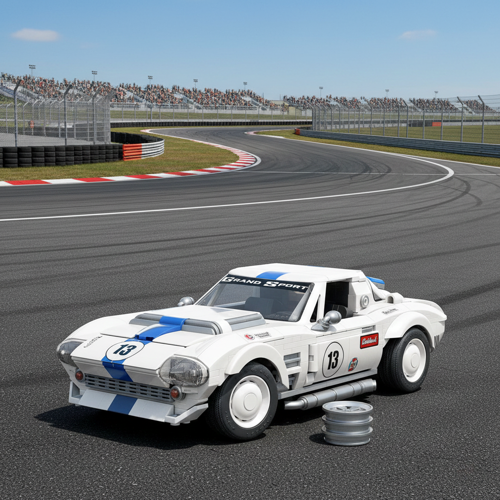 Hot Wheels - Corvette Grand Sport (918 peças)