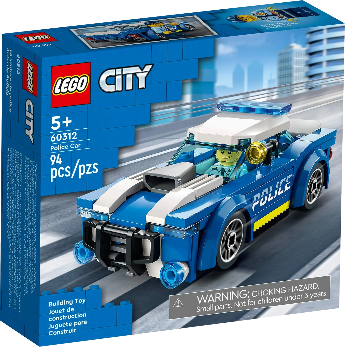 City - Carro da Polícia (94 peças)