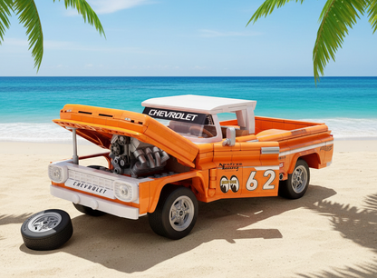 Hot Wheels - Custom Chevy Pickup (858 peças)