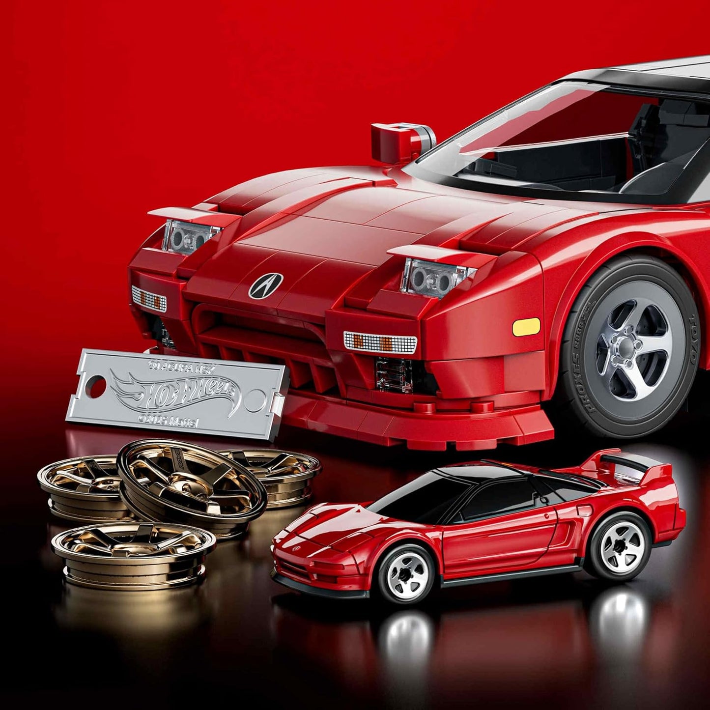 Hot Wheels - Acura NSX (876 peças)