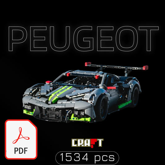 Adquira +1 Peugeot e o transforme em um Corvette C8.R (PDF incluso)