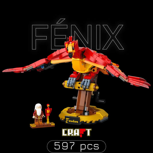 A Fénix de Dumbledore (597 peças)