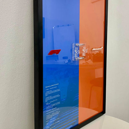 Quadro de Acrílico - Fórmula 1 da McLaren