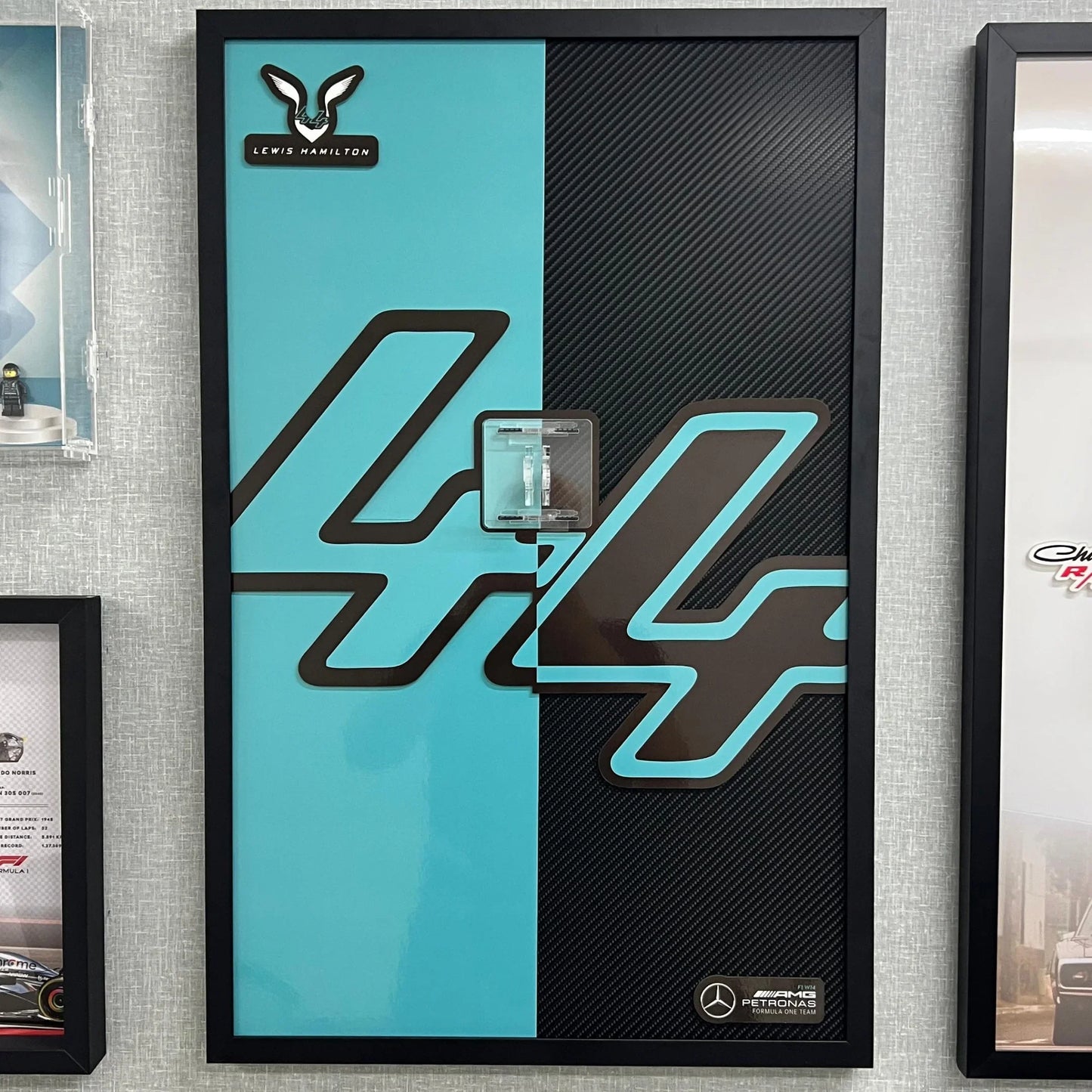 Quadro de Acrílico - Fórmula 1 da Mercedes