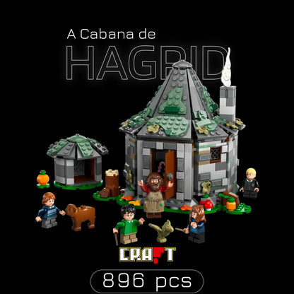 A Cabana de Hagrid: Uma Visita Inesperada (896 peças)