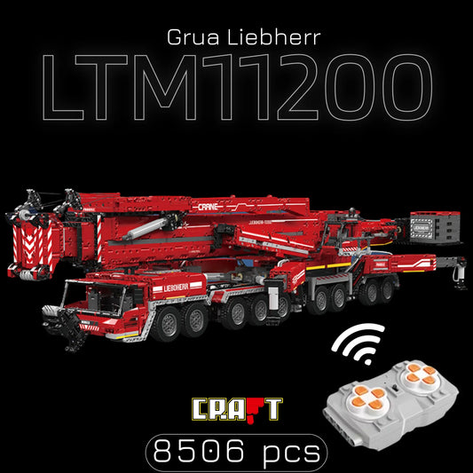 Grua Liebherr LTM11200 (8506 peças)