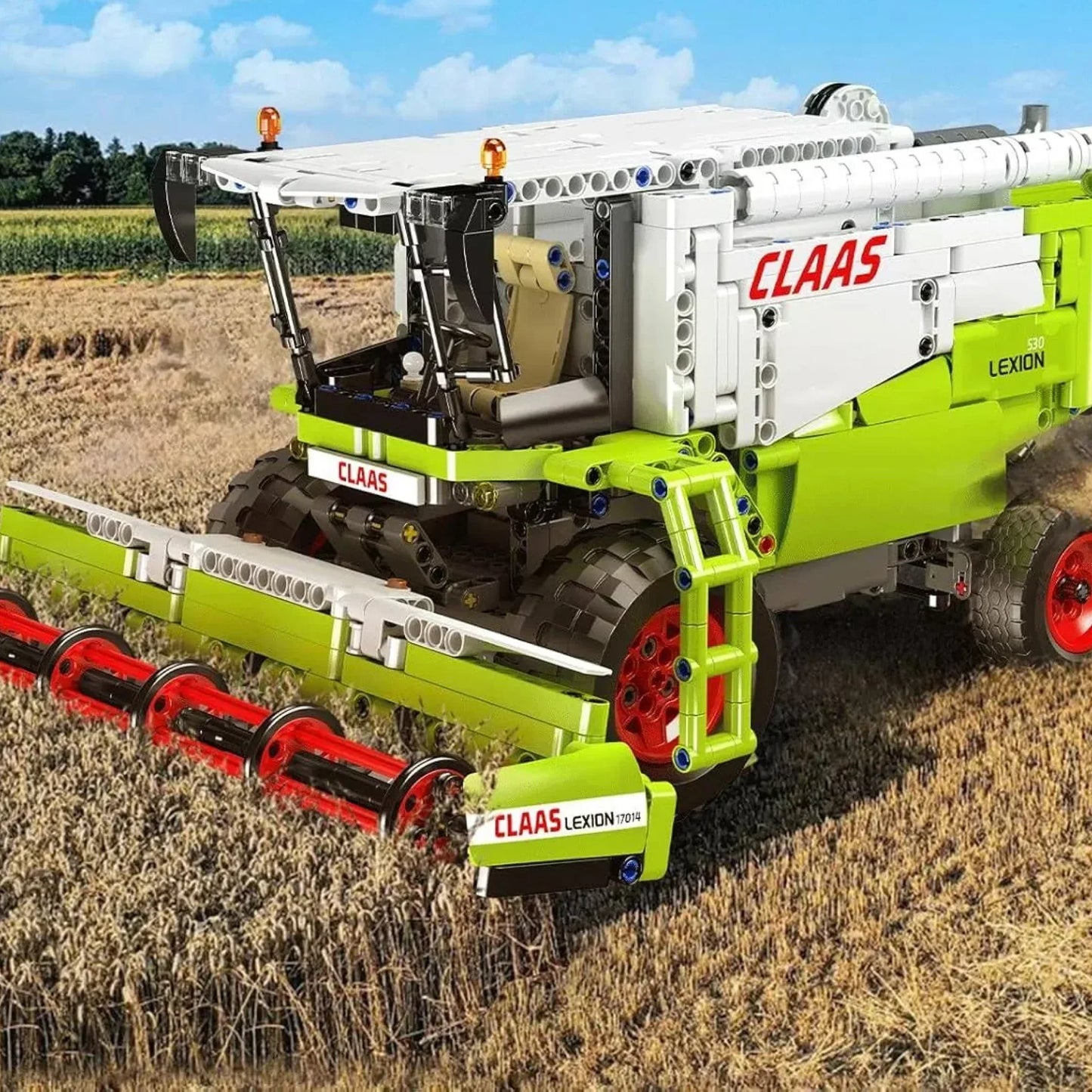 Colheitadeira Claas Lexion 760 (1347 peças)