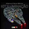 Iluminação para a Millennium Falcon (900 peças)