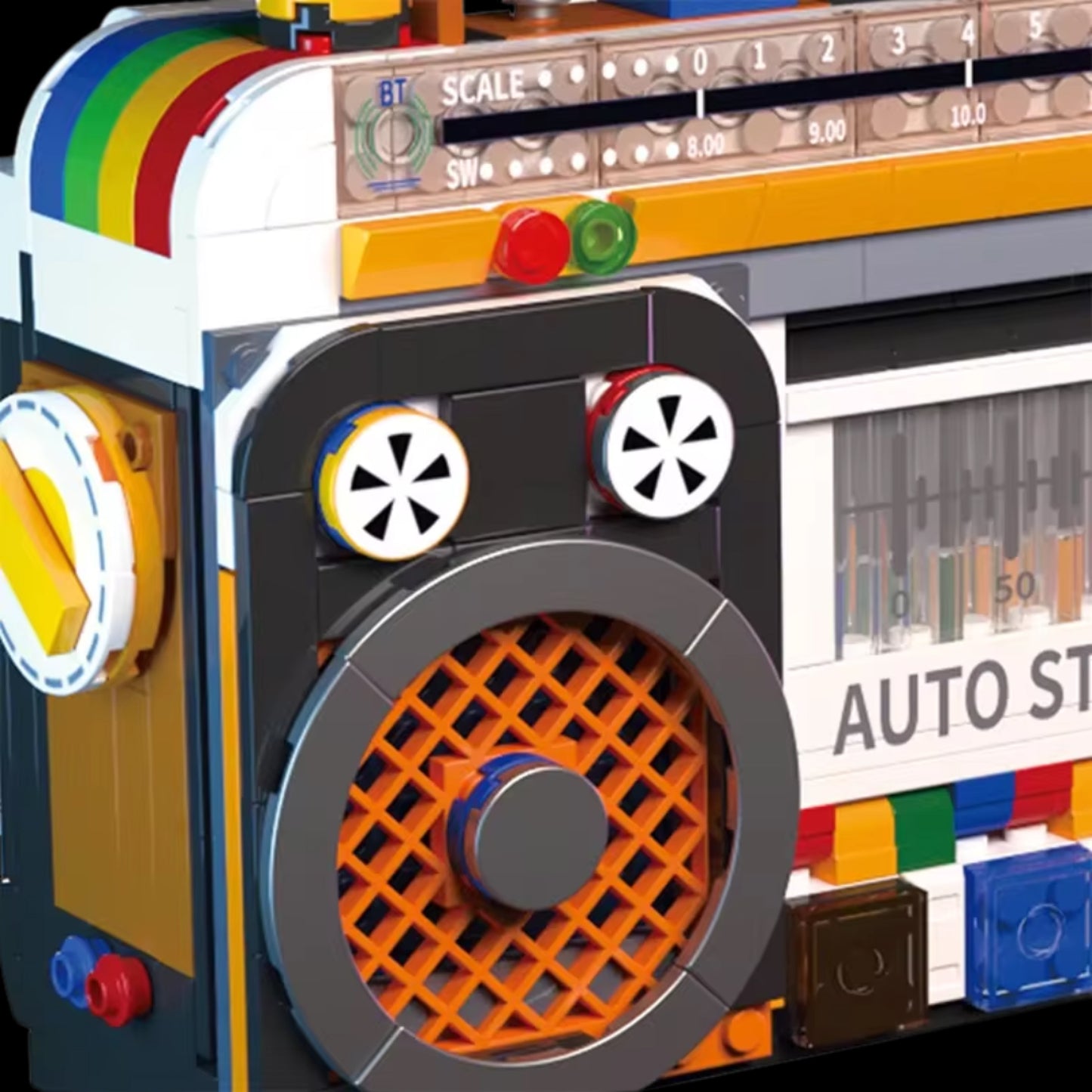Rádio Retrô 1990's (554 micro-peças)