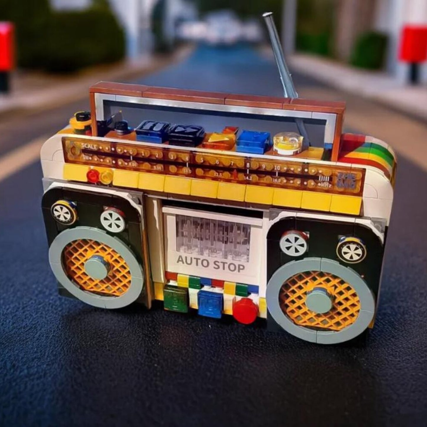Rádio Retrô 1990's (554 micro-peças)