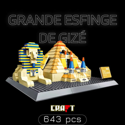 Grande Esfinge de Gizé (643 peças)