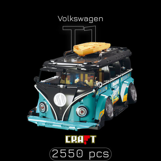 Combi T1 Volkswagen (2550 peças)