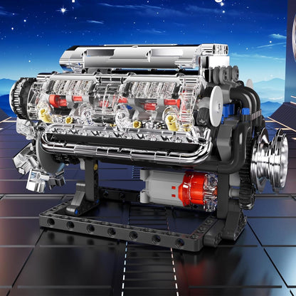 Motor V8 (535 peças)
