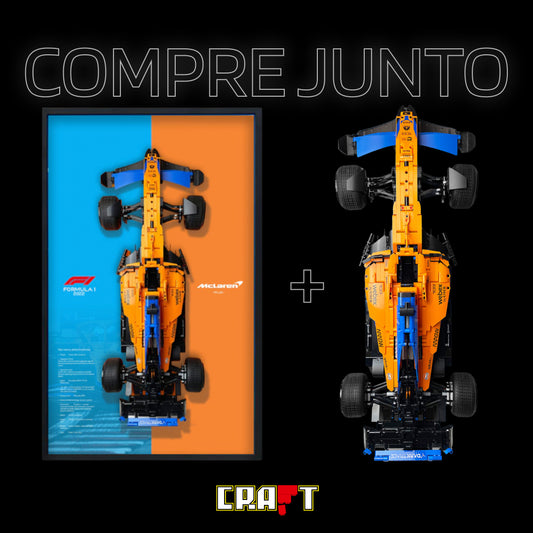 Compre Junto! McLaren F1 + Quadro de Acrílico