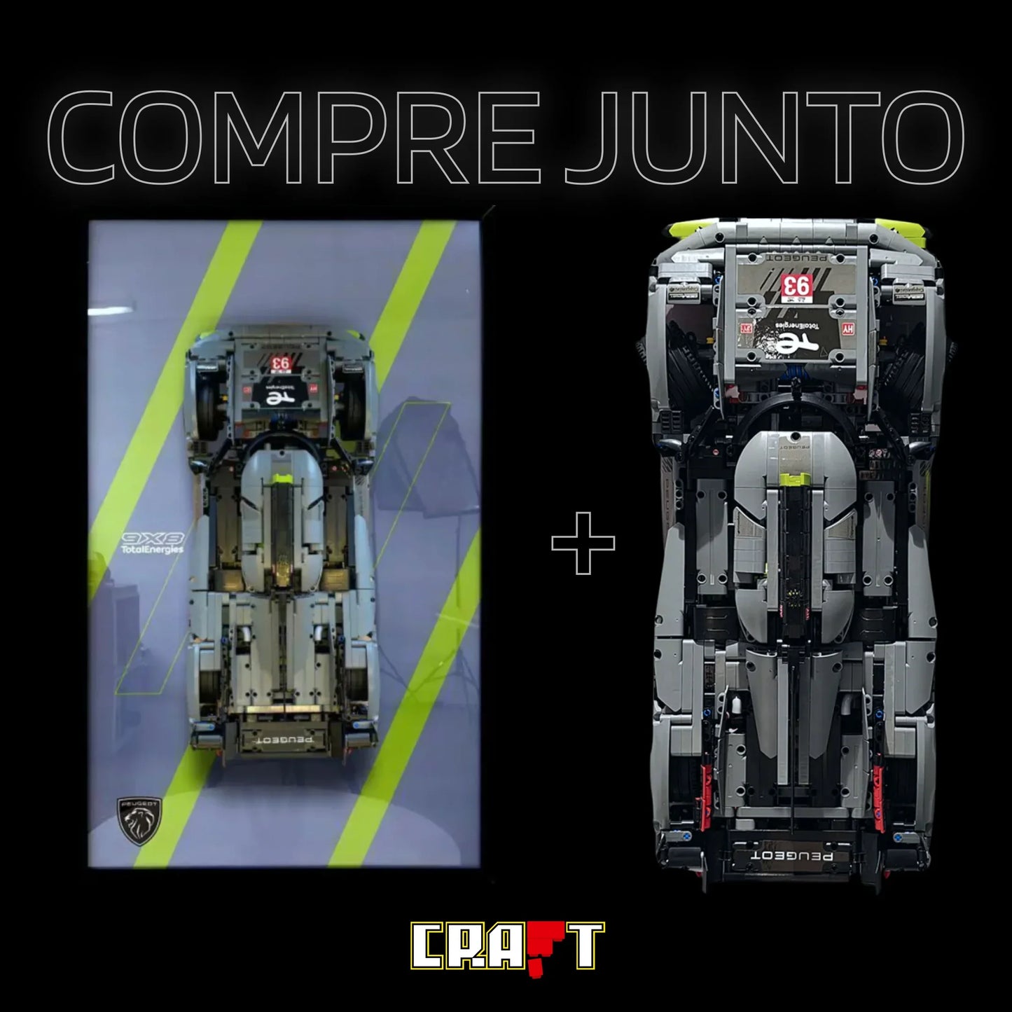 Compre Junto! Peugeot 9x8 + Quadro de Acrílico