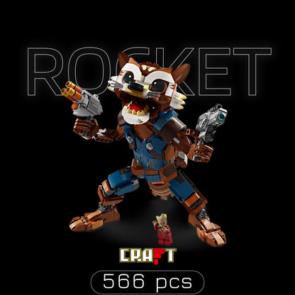 Rocket - O Guerreiro da Galáxia (566 peças)