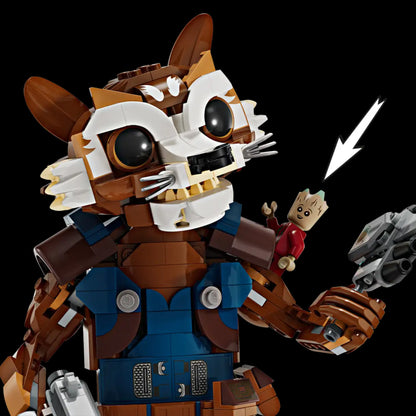 Rocket - O Guerreiro da Galáxia (566 peças)