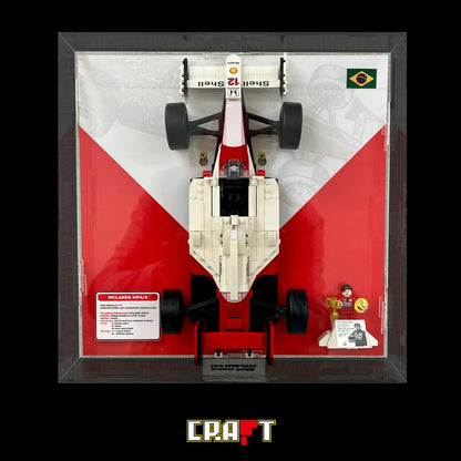 Expositor de Acrílico para a McLaren MP4 de Ayrton Senna