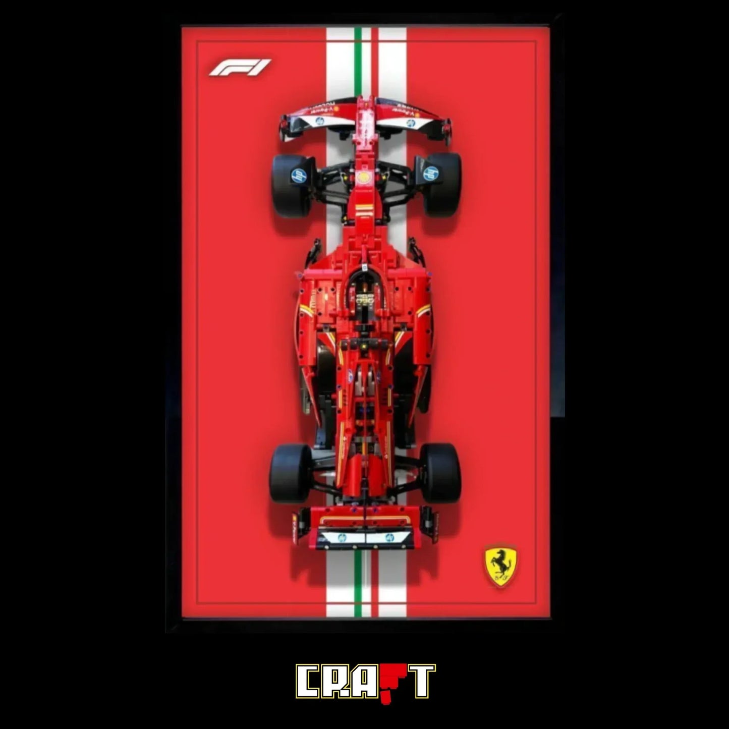 Quadro de Acrílico - Fórmula 1 Ferrari SF24