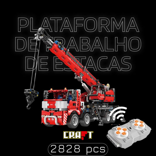 Plataforma de Trabalho de Estacas (2828 peças)